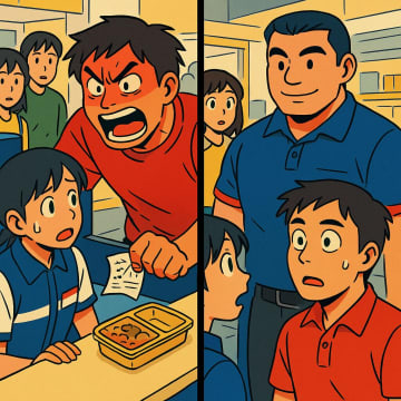 「お前じゃ話にならん」バイトに叫ぶ客が、奥から出てきた店長を見た瞬間、顔色が変わったワケ【短編小説】