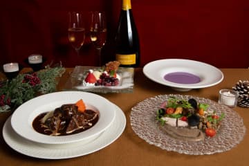 【神戸牛の贅沢】三宮「神戸デュシャン」で名物ハンバーグを楽しむXmas限定コース予約開始！飲み放題付き忘年会プランも！