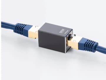 最大約40m延長可能なLAN中継アダプター、STP/UTP、PoE++にも対応した「500-LAN-EX7S」、サンワサプライが発売