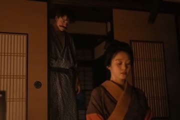 明日の『ばけばけ』“トキ”高石あかり、“ヘブン”トミー・バストウと2人きりになり硬直