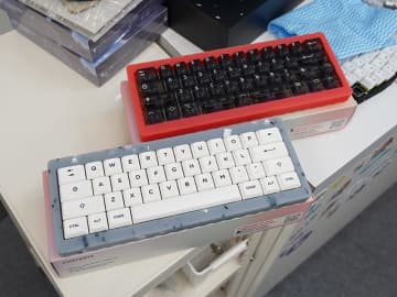 シリコンケース採用のキーボード自作キット「HIBI Design CHOPPER」が店頭入荷
