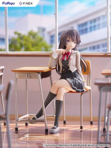 アニメ「ロシデレ」より周防有希をオリジナルポーズで再現した1/7スケールフィギュアがF:NEXから登場！有希らしい穏やかで知的な雰囲気を丁寧に表現