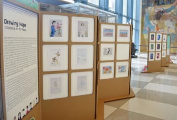 国連本部で日朝児童らの絵画展　「平和へ交流役立てたい」