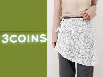 【3COINS】で買えるの！？ 巻くだけ → おしゃれ上級者♡「ラップスカート」