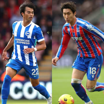 ライバル関係にあるパレスとブライトン、今季の鎌田と三笘のパフォーマンスはそれぞれのチーム状態を象徴している【現地発】