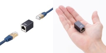 10ギガを延長！ サンワダイレクトからCAT7＆PoE++対応の「LAN中継アダプタ」登場！カメラやAPも接続できる万能コンパクトモデル！