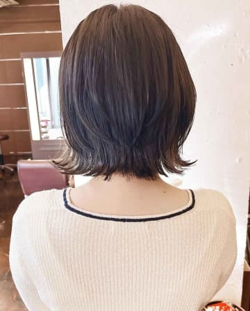 普通ボブより、断然コッチかも！【40・50代】即今っぽ♡「プチウルフボブ」