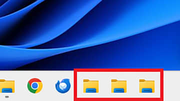 実はできる！ Windows 11でフォルダーをタスクバーにピン留めする裏技