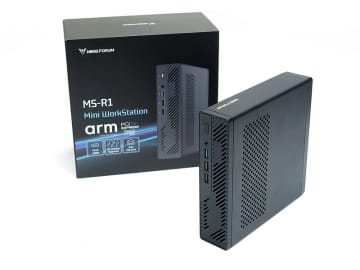【Hothotレビュー】この“じゃじゃ馬”を乗りこなせるか？高性能Arm搭載ミニPC「MINISFORUM MS-R1」