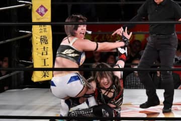 ​【Sareee-ISM】みちのくプロレス・MIRAIが所属初戦でYuuRIとの“魂のぶつかり合い”を新技で制す！「地元・東北を背負って戦うのは感慨深い」