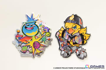 渋谷イメージのスライムたちとチョコボによる新グッズ「SHIBUYA ART　アルミマグネット」がSQUARE ENIX GARDENで11月12日に発売！