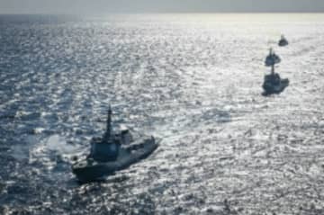 韓国海軍、初の艦隊級海上機動訓練を実施…3軸体系の核心部隊として強化