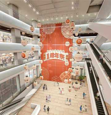 ＫＩＴＴＥ大阪 1周年祭 開催 “カプコン”の世界に没入できる全国初の体験型施設など新店も続々オープン