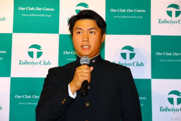 中野麟太朗がプロ転向「積み重ねを信じたい」 太平洋クラブとスポンサー契約