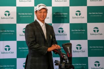 太平洋クラブが中野麟太朗とスポンサー契約締結　「三井住友VISA太平洋マスターズ」でプロデビュー