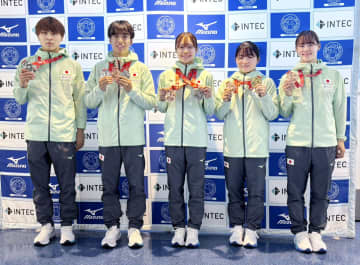 宮野隼人、個人銅「夢のよう」　世界トランポリン代表が帰国