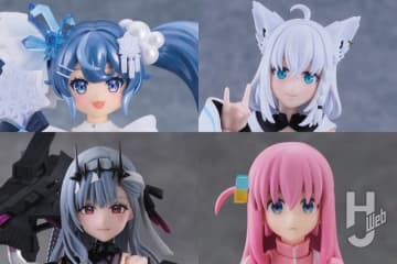 『ホロライブ』白上フブキ、『NIKKE』モダニア、『ぼざろ』後藤ひとり、「雪ミク」が可動フィギュアシリーズ「figma」にラインナップ【フィギュア新製品】