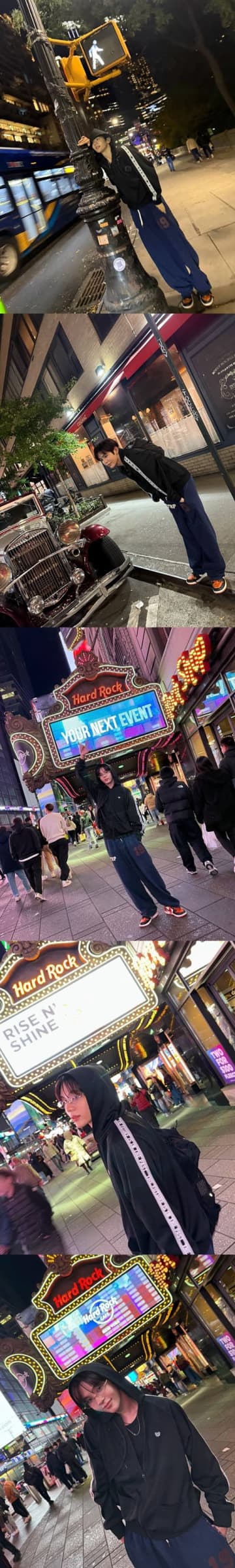 「彼氏すぎる」RIIZE・ショウタロウ、イケメンオーラ放つ夜のお散歩SHOTにファン悶絶！【PHOTO】