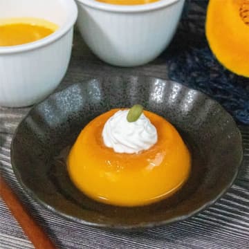 【卵も生クリームも使ってないのにこのおいしさ！？】「売ってるやつみたい！」「明日も食べたい」簡単かぼちゃプリンレシピ