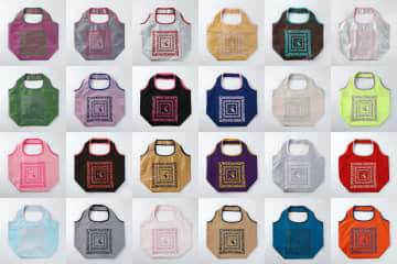 紀ノ国屋“エコバッグ”30周年記念「コンパクトバッグ」30色が在庫復活！