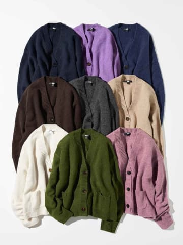 イロチで買って着回したい！【ユニクロ】40・50代の相棒♡「優秀カーデ」