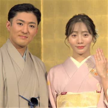 元乃木坂46・能條愛未　中村橋之助との婚約発表会見に三田寛子さん着用の着物で登場