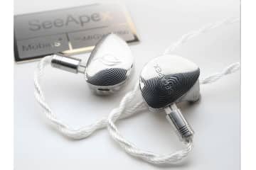 See Audio、ダマスカス鋼シェルを採用した約135万円のトライブリッドイヤホン「MOBIUS iGV」