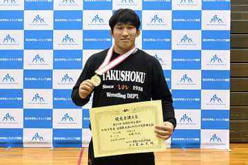 ＜レスリング＞【2025年全日本大学選手権・特集】8点差を残り45秒で逆転！ 相手のスタミナ切れを見逃さずに優勝を引き寄せる…92kg級・本橋知大（拓大）