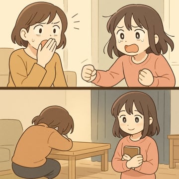 母と口喧嘩。「産まなきゃよかった」この言葉に傷ついた夜、机の奥から古い日記を見つけた【短編小説】