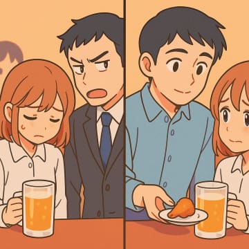 「飲めないなら来んなよ〜」新人歓迎会で放たれた一言、救ってくれたのは同期の仲間だった【短編小説】