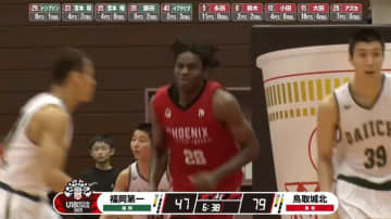 リングが揺れる！衝撃の豪快ダンクにアリーナ騒然　IH初優勝に導いた3年生留学生のパワフルプレーに「今年のNo.1プレーヤー」