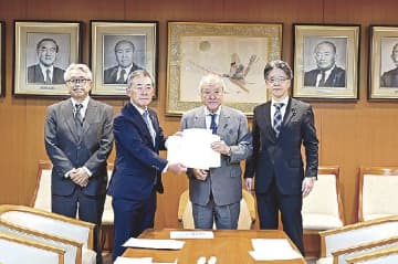 全建・今井雅則会長／自民党・鈴木俊一幹事長らに公共事業予算の確保で要望