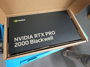 ロープロファイル対応の「NVIDIA RTX PRO 2000 Blackwell」が発売