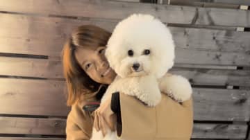 阿部詩、もふもふの愛犬抱いた笑顔のオフショットを投稿し反響　「柔道家の中で1番可愛い」「強さと可愛いさのギャップにメロメロ」