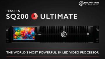 アークベンチャーズ、Bromptonの次世代LEDプロセッサー「Tessera SQ200」を世界初導入 [InterBEE2025]
