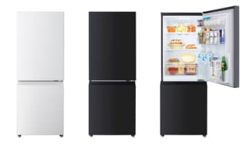 冷凍室が広い、シンプル上質デザインの東芝冷蔵庫