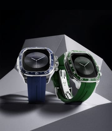 【Apple Watchが高級時計に変貌】ゴールデンコンセプト人気「クラウンエディション」に新色ブルー＆グリーン登場！スポーティかつ洗練されたスタイルを纏え！