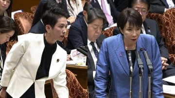高市首相が蓮舫氏に不記載副長官の起用白紙化を拒否　蓮舫氏から「深夜番組の司会を一緒にした。頑張って欲しい」とエール送る場面も