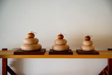 【Urayasu Made】木の鏡餅｜Okalu