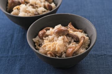 旬を味わう【きのこの主食＆汁物】ほっこり和食2選「なめこと油揚げの炊き込みご飯」「沢煮椀」