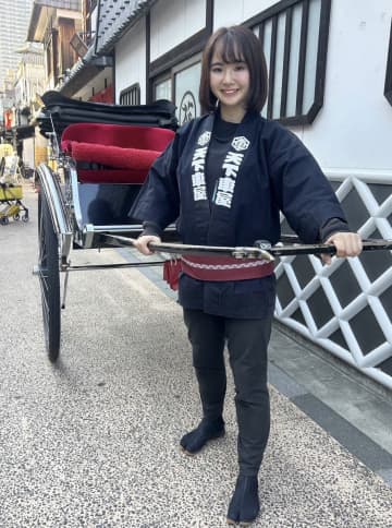 関森ありさは日本初の〝人力車ＤＪ〟  アナ志望もＴＶ局は全滅…時を経てさんまと共演へ