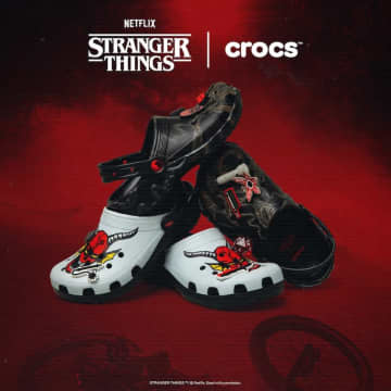 クロックス×『ストレンジャー・シングス』初のコラボレーションを発表！“デモゴルゴン”のジビッツも登場