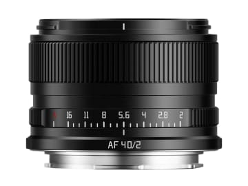 軽量なAF単焦点レンズ「TTArtisan AF 40mm f/2」にLマウント用が追加