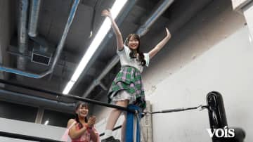 【動画】KLP48山根涼羽、東京女子プロレスの道場で公開練習　アプガプがレクチャー