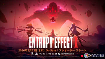 「ブレイブルー」シリーズのスピンオフとなるローグライトアクション「BLAZBLUE ENTROPY EFFECT X」が2026年2月12日に発売！
