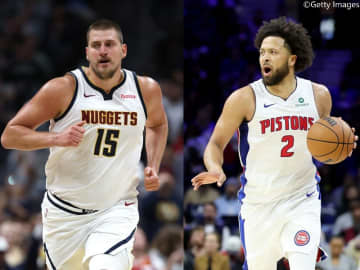 今季第3週の週間MVPにナゲッツのヨキッチ、ピストンズのカニングハムが選出