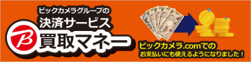 ビックカメラ・ドットコムが「ビック買取マネー」に対応