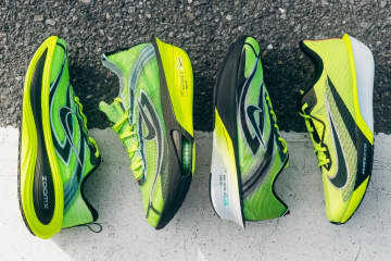 ナイキの”駅伝”着想ランニングシューズ、ライムグリーンの「アルファ フライ 3」や「ボメロ プラス」