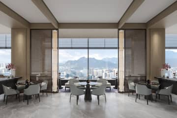 「神戸マリオットホテル」JR神戸駅直結のウォーターフロントに開業、マリンブルー基調とした全186室