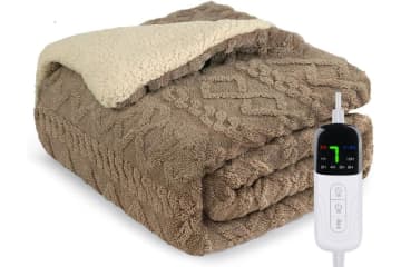 【電気毛布が最大89％OFF】ゆうゆうtime編集部おすすめ！ ひざ掛け、肩掛けにも◎あったか気持ちいい～♪「Amazonタイムセール」でお得にゲット